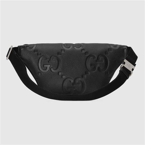 hire gucci bum bag|Jumbo GG small belt bag in black leather .